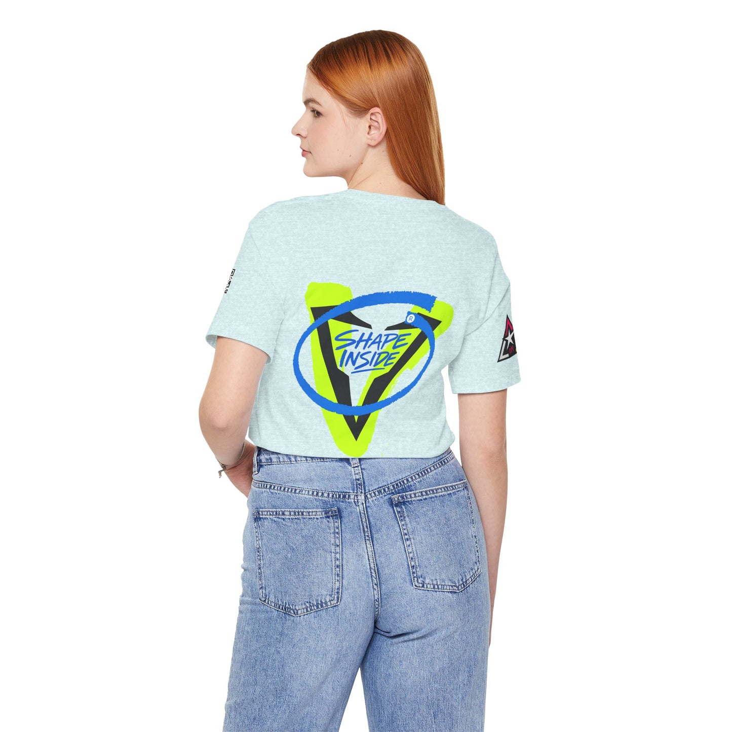 V-Shape Inside Graphic T-Shirt | Fitness Streetwear Tee | Gym & Bodybuilding Shirt