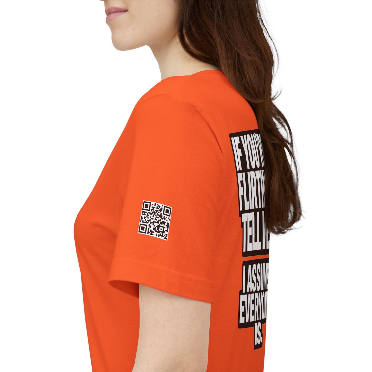 If You’re Flirting Tell Me – Cocky Funny Graphic Tee
