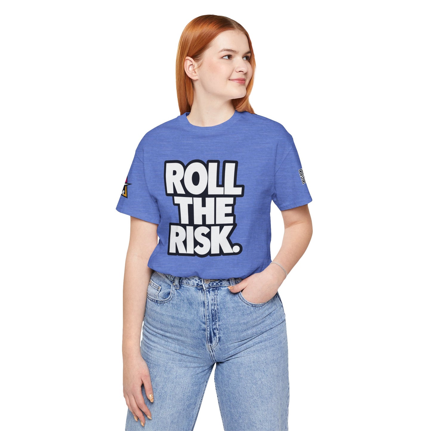 Roll the Risk – Bold Risk Taker Graphic Tee