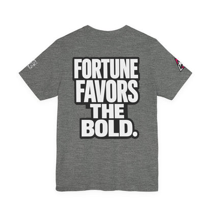 Fortune Favors the Bold – Motivational Graphic Tee