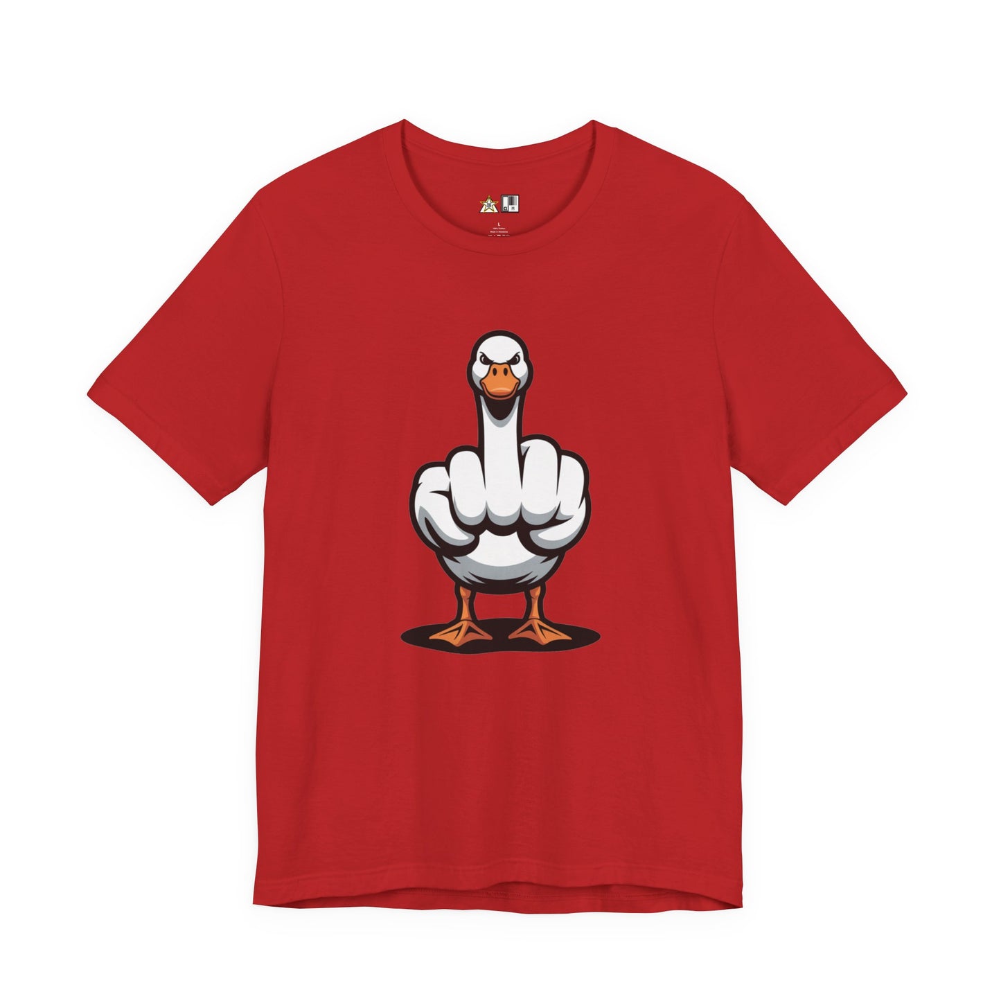 Unfiltered Goose Attitude Tee – Unisex Streetwear Graphic Tee