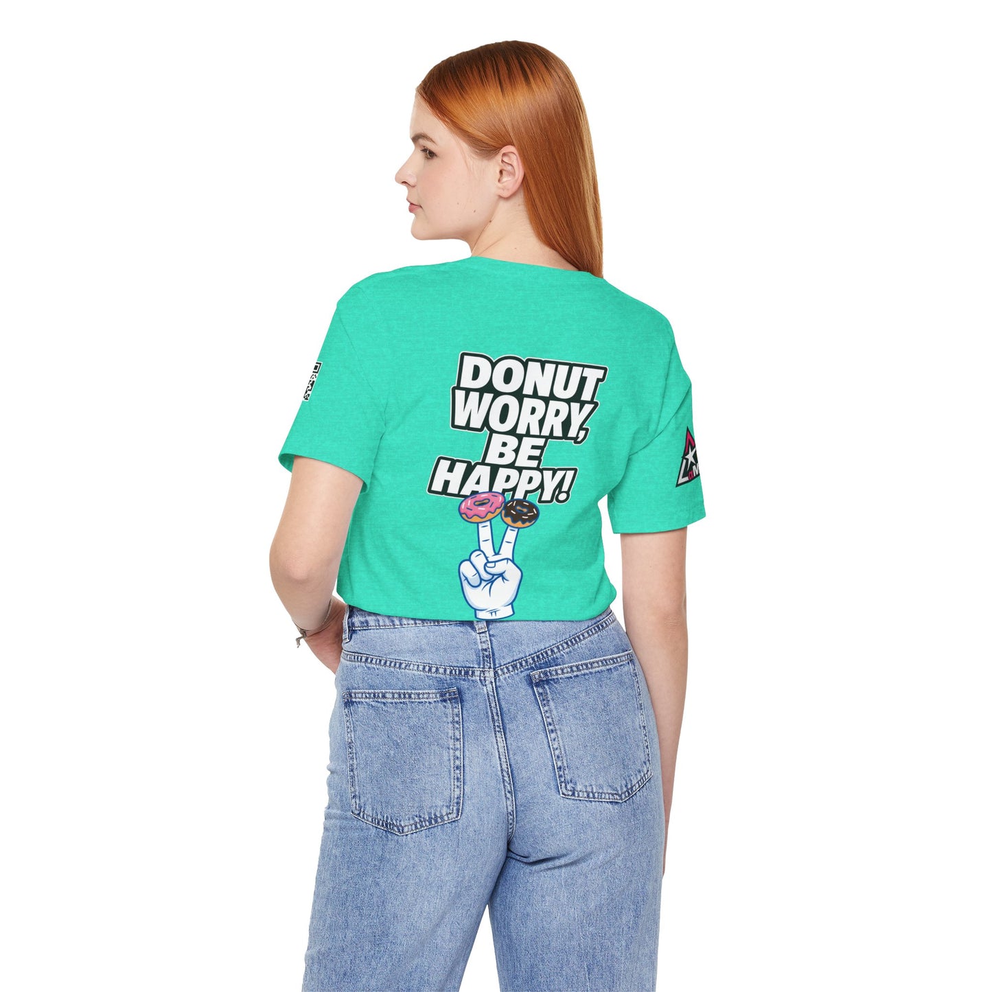 Donut Worry, Be Happy – Funny Donut Graphic Tee