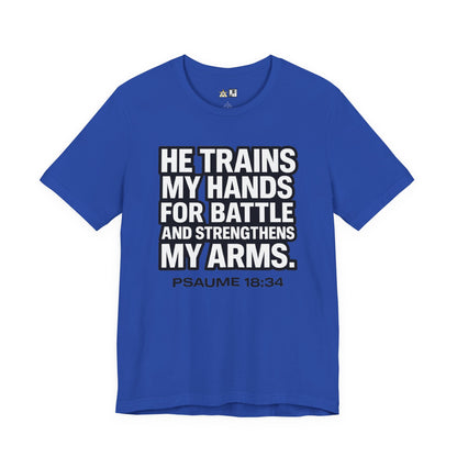 Battle-Ready Strength – Unisex Streetwear Graphic Tee