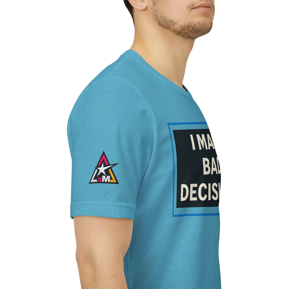 I MAKE BAD DECISIONS | Funny Las Vegas Graphic Tee | Party & Casino Streetwear