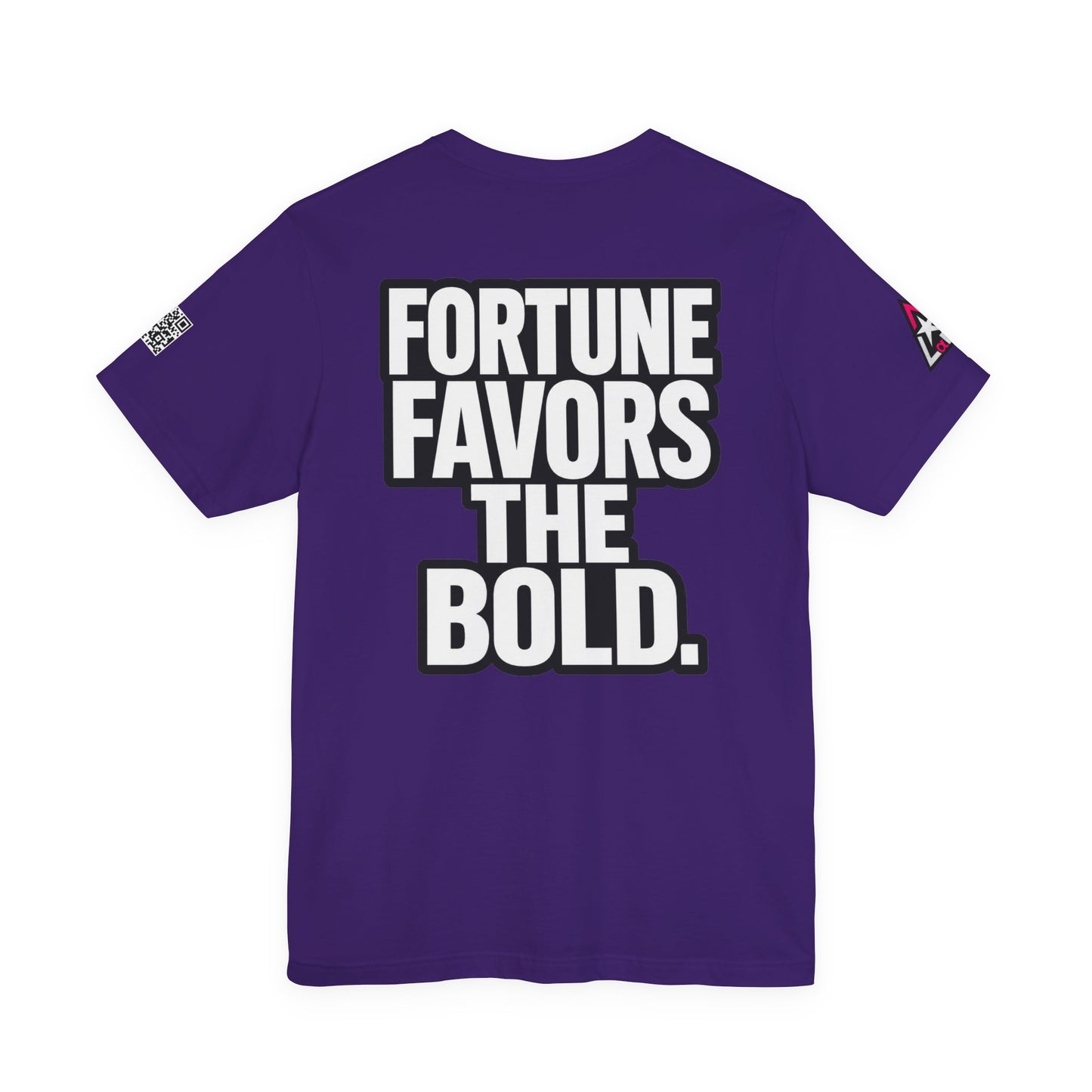 Fortune Favors the Bold – Motivational Streetwear Graphic Tee
