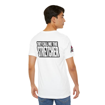 They Call Me the Stretcher Graphic T-Shirt | Funny Double Meaning Tee | Bold Streetwear Shirt