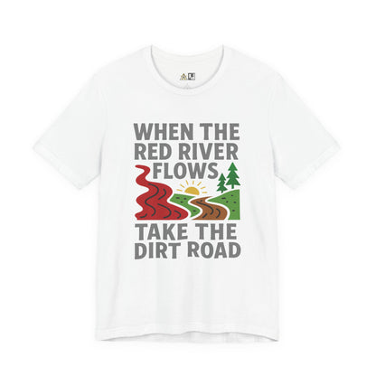 Take the Dirt Road – Unisex Streetwear Graphic Tee