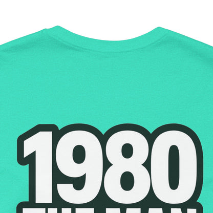 1980 The Man The Myth The Legend Graphic T-Shirt | 1980 Birthday Tee | Vintage Legend Shirt