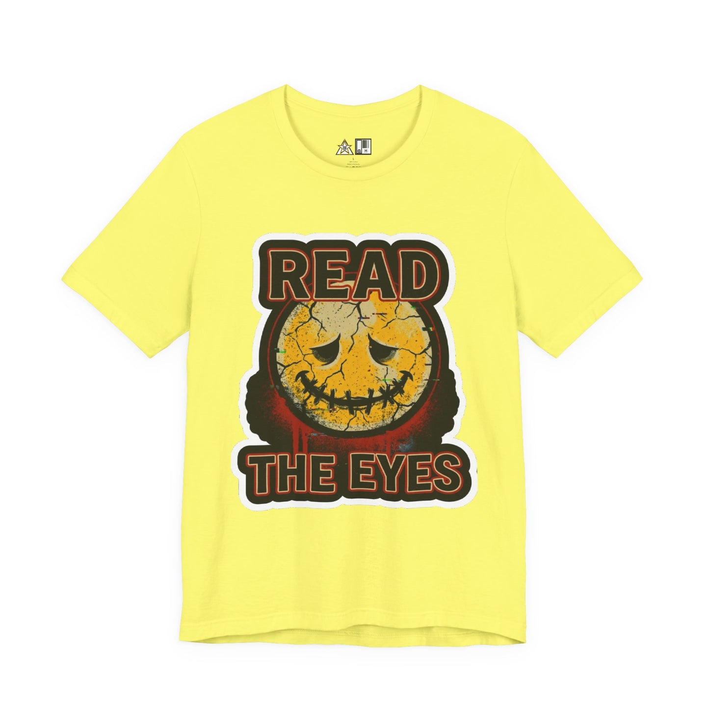 Read The Eyes unisex streetwear graphic tee