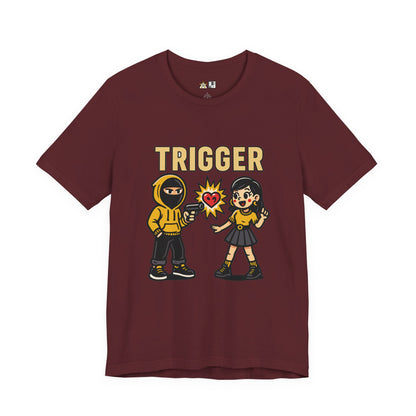 Trigger – Unisex Streetwear Graphic Tee
