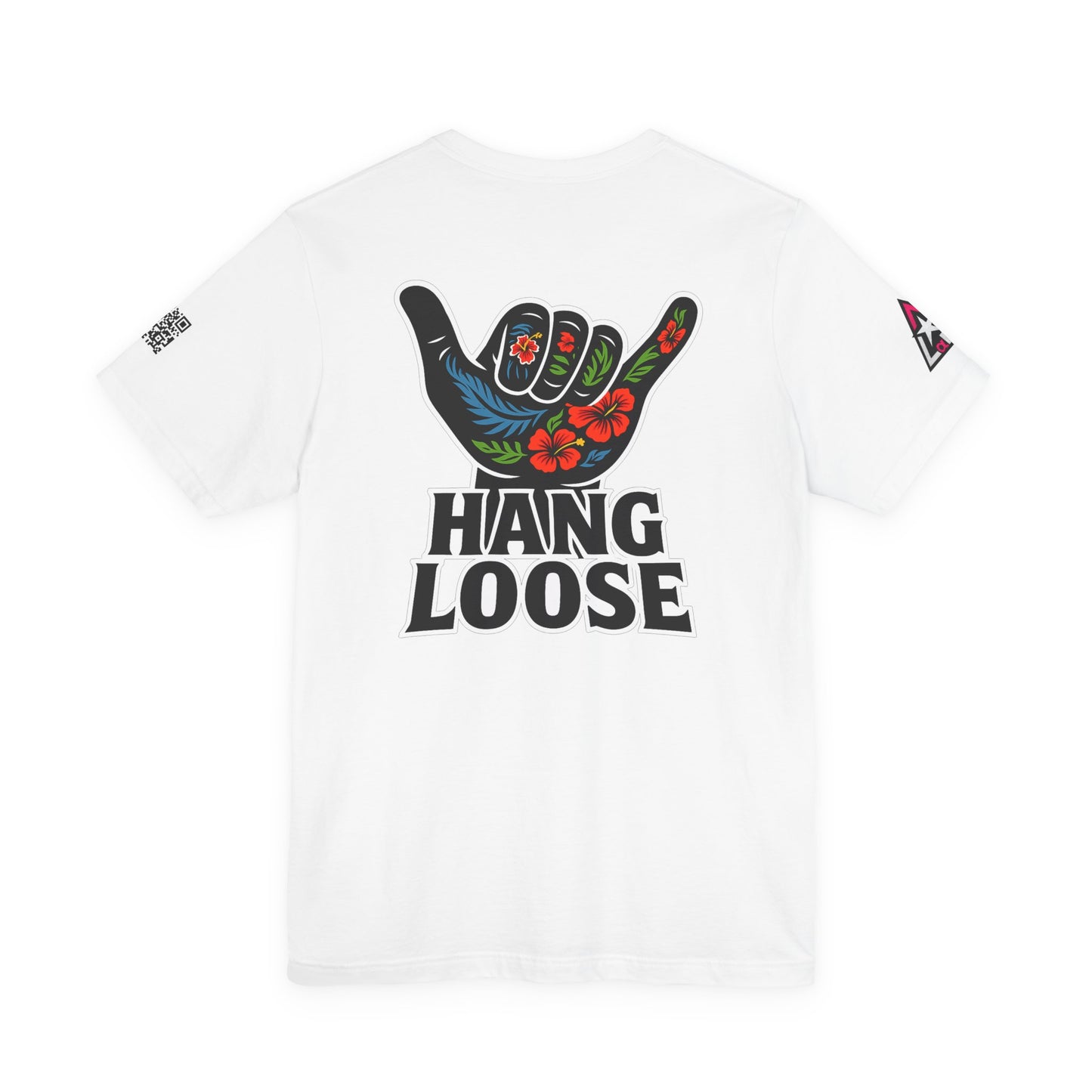 Hang Loose Graphic T-Shirt | Shaka Hand Tee | Tropical Surf Streetwear