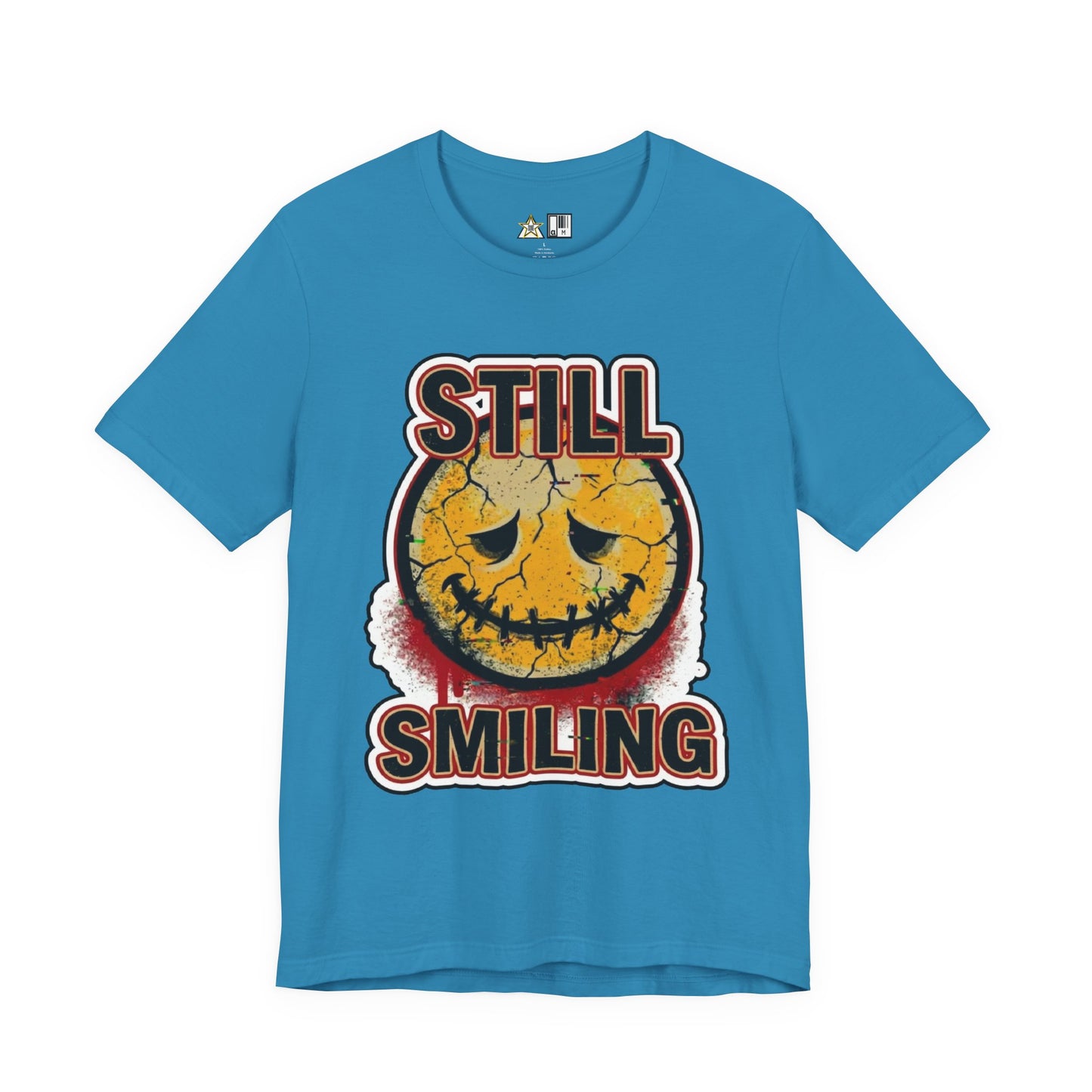 Still Smiling unisex streetwear graphic tee