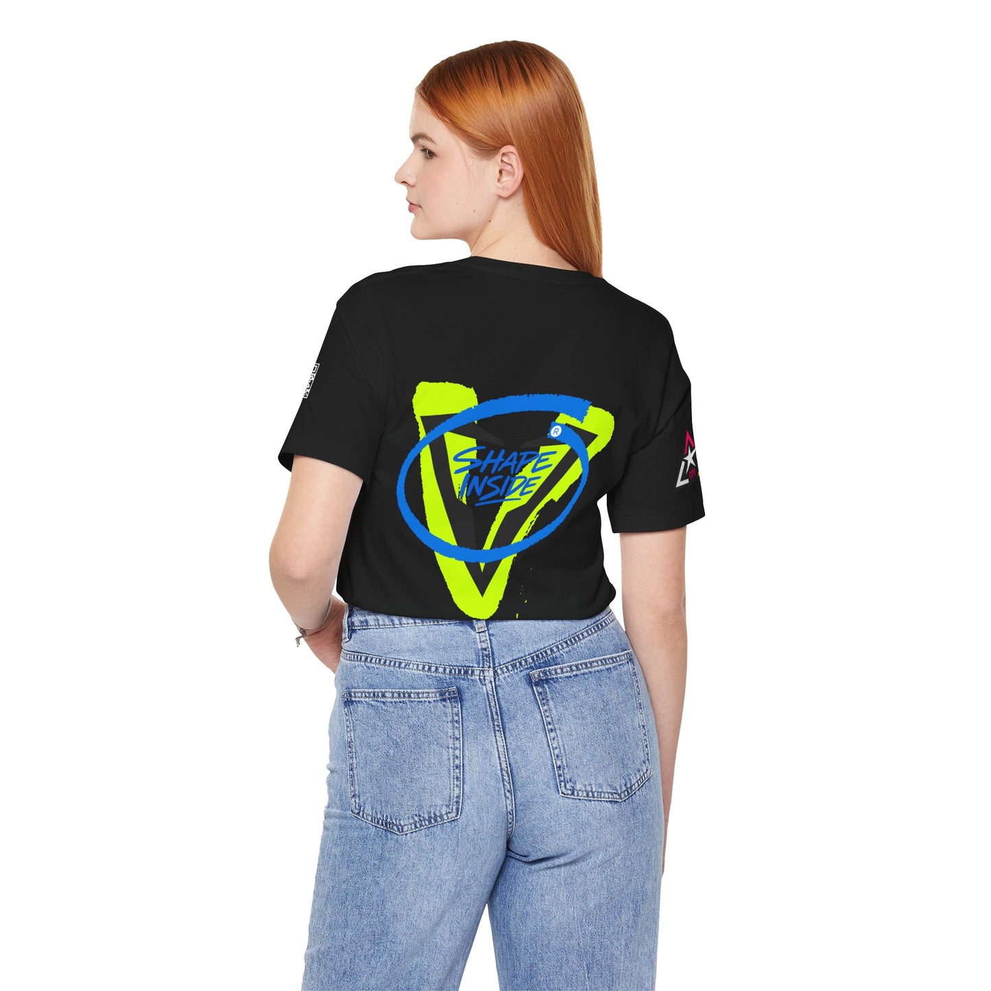 V-Shape Inside Graphic T-Shirt | Fitness Streetwear Tee | Gym & Bodybuilding Shirt