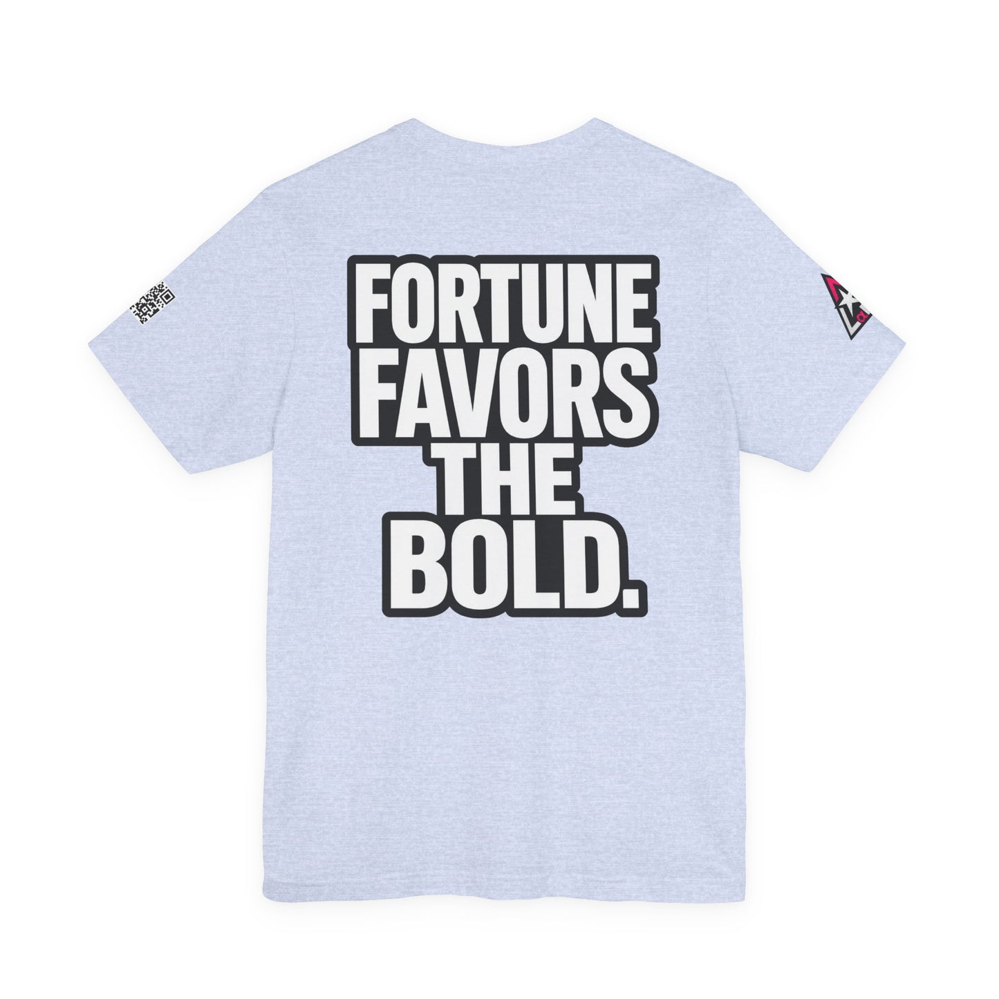 Fortune Favors the Bold – Motivational Streetwear Graphic Tee