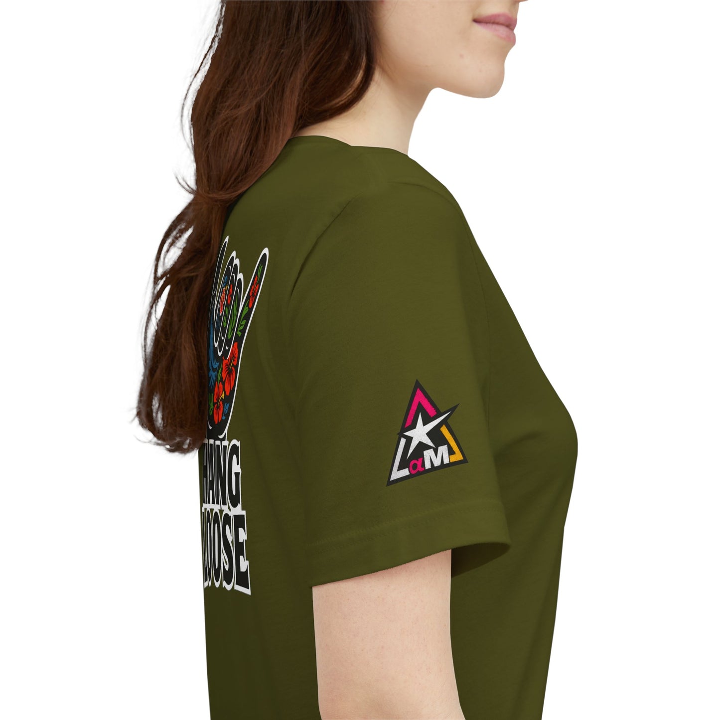 Hang Loose Graphic T-Shirt | Shaka Hand Tee | Tropical Surf Streetwear
