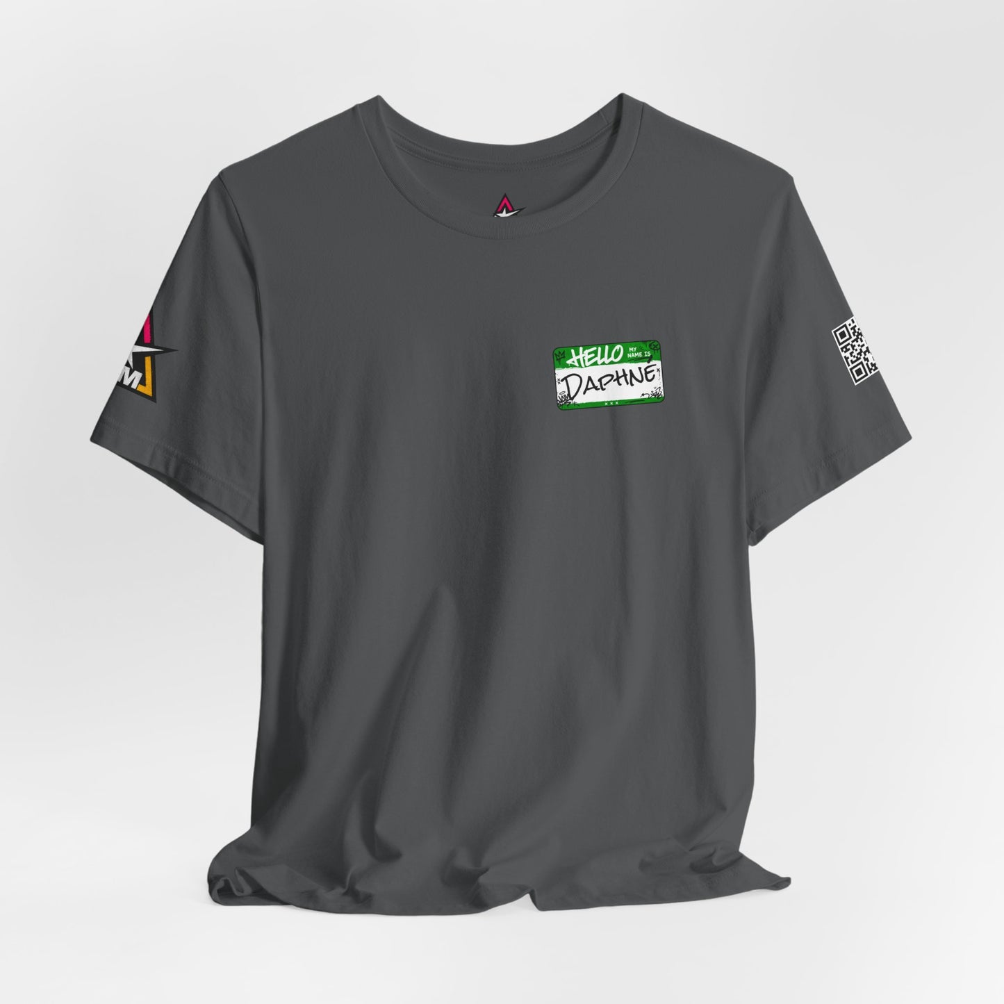 Custom Name Tag – Personalized Streetwear Graphic Tee