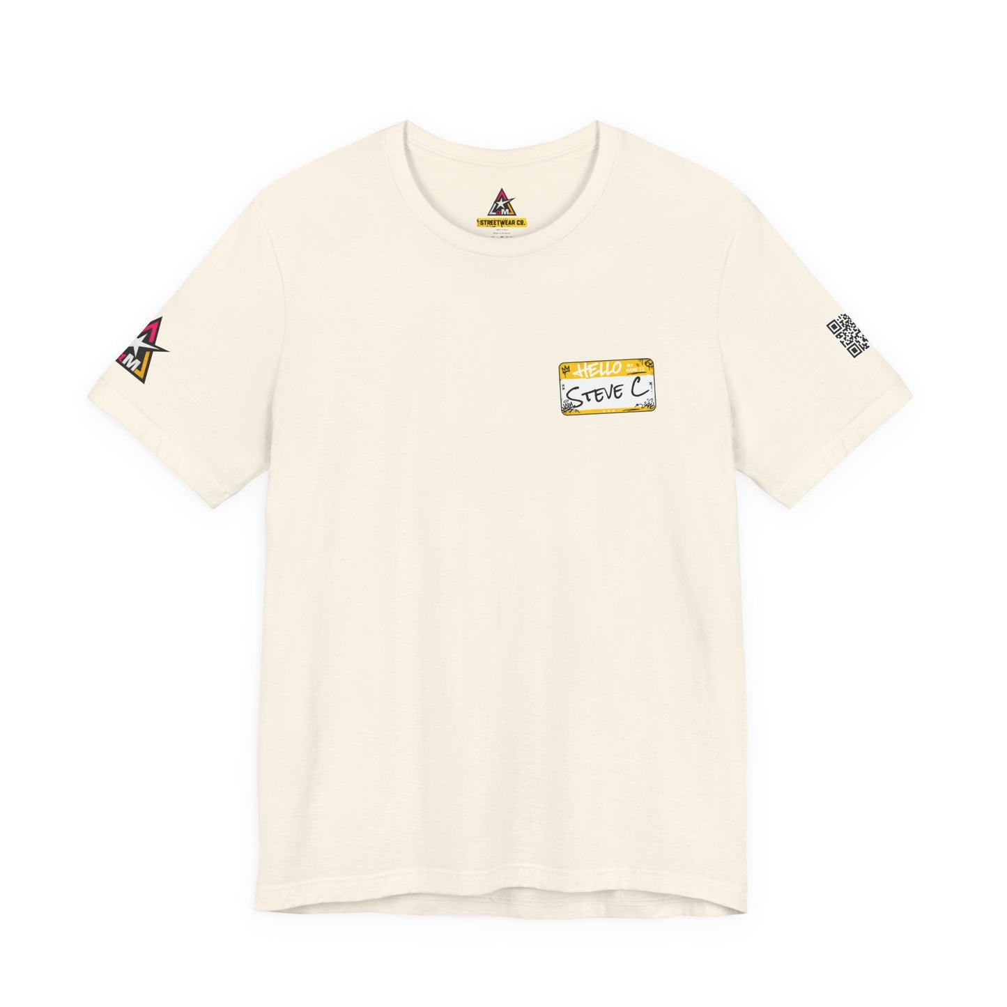 Custom Name Tag – Personalized Streetwear Graphic Tee