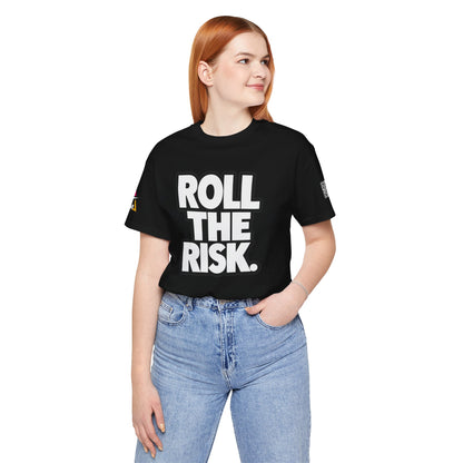 Roll the Risk – Bold Risk Taker Graphic Tee