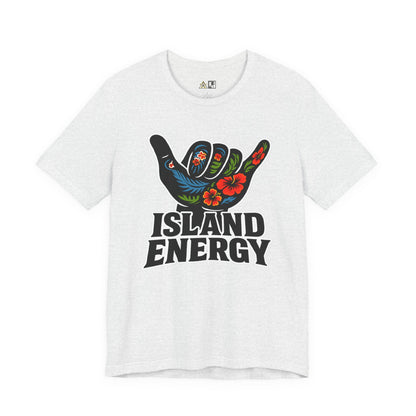 Island Energy Shaka Vibe – Unisex Streetwear Graphic Tee