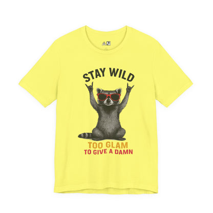 Stay Wild Glam Tee – Unisex Streetwear Graphic Tee
