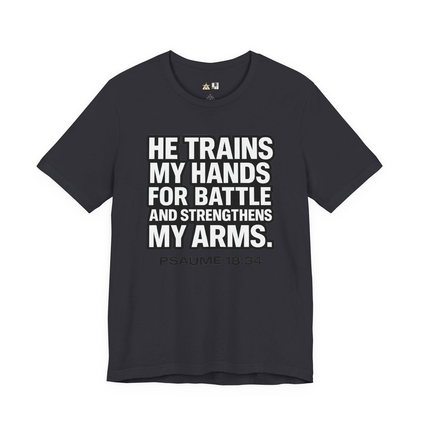Battle-Ready Strength – Unisex Streetwear Graphic Tee