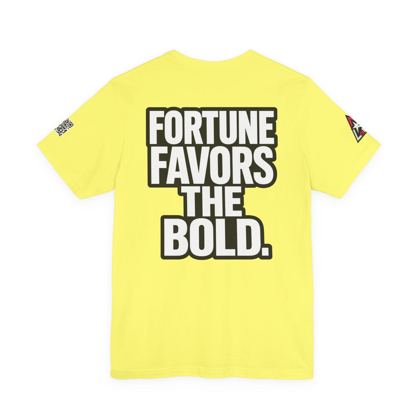 Fortune Favors the Bold – Motivational Streetwear Graphic Tee