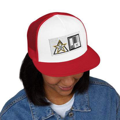 5 PANEL TRUCKER CAP – STAY SHARP. MOVE LOUD.