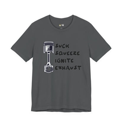 Suck Squeeze Ignite Exhaust Mindset – Unisex Streetwear Graphic Tee