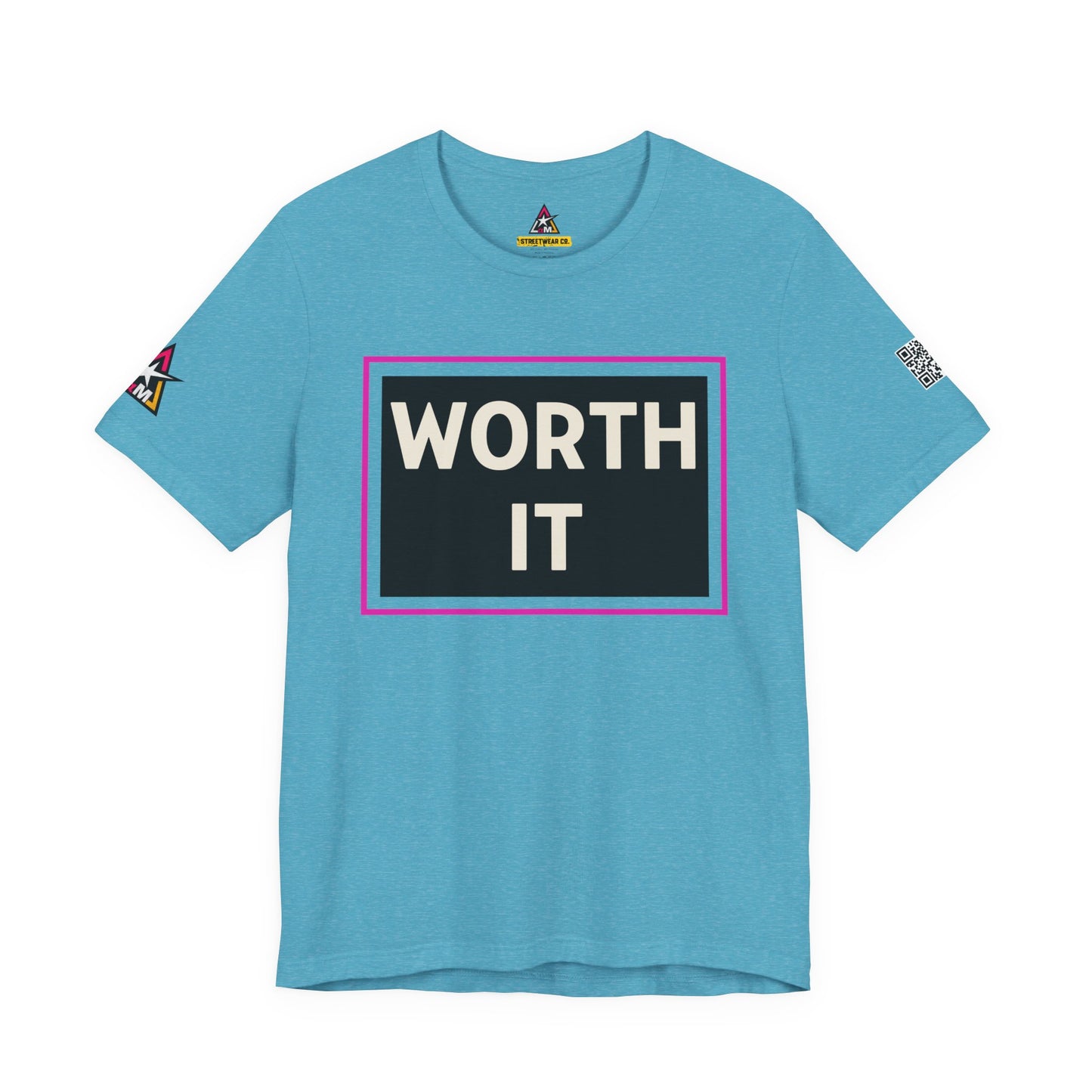 WORTH IT | Funny Dating Graphic Tee | Flirty Relationship Streetwear