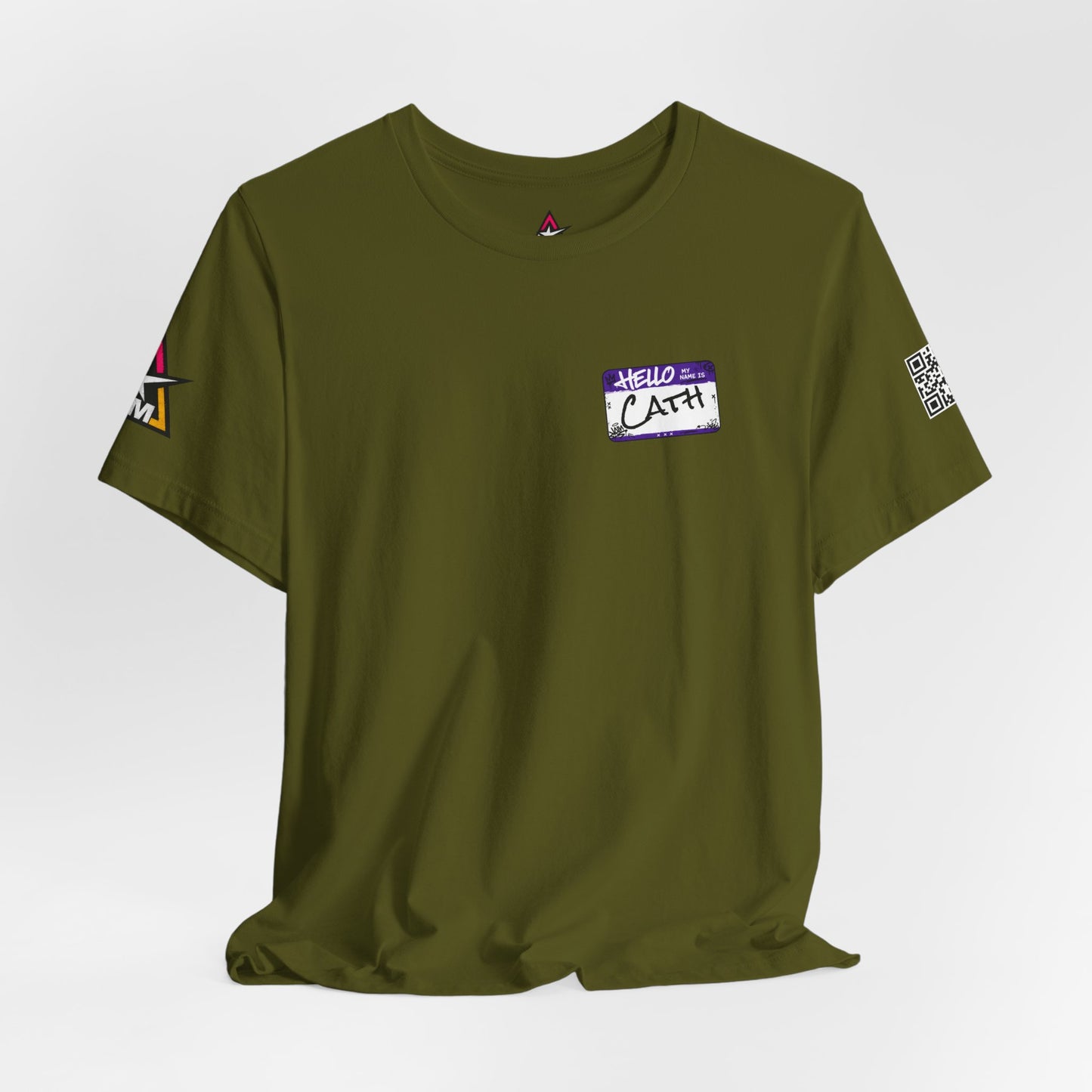 Custom Name Tag – Personalized Streetwear Graphic Tee