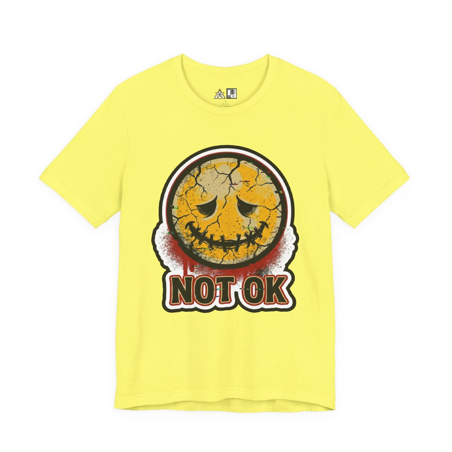 Not Ok unisex streetwear graphic tee