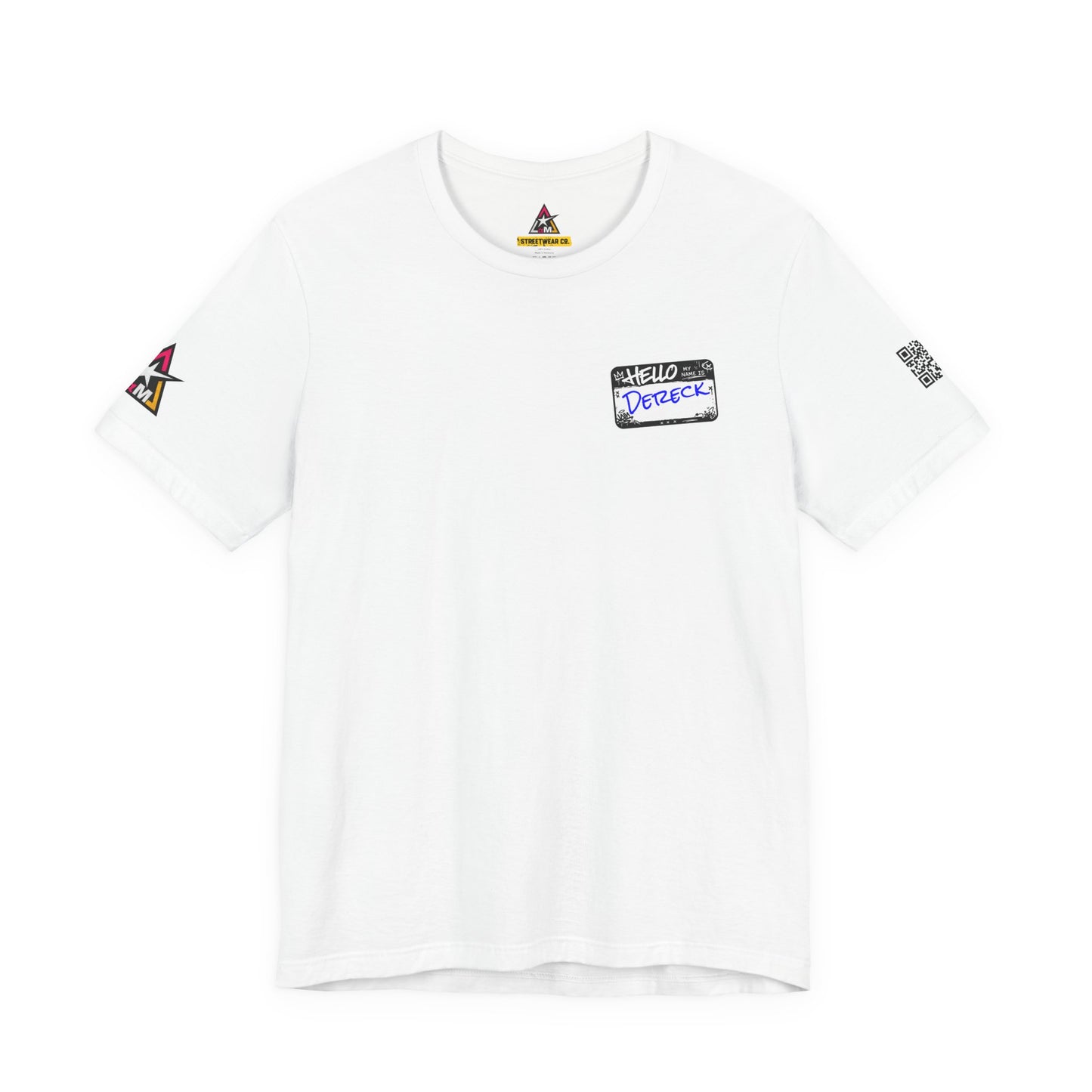Custom Name Tag – Personalized Streetwear Graphic Tee