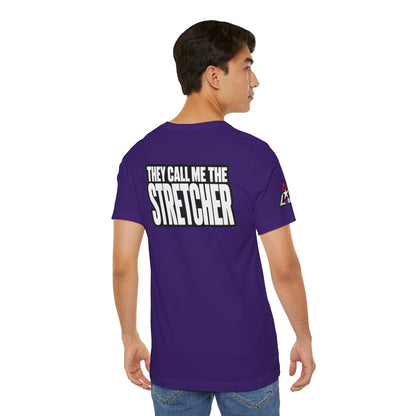 They Call Me the Stretcher Graphic T-Shirt | Funny Double Meaning Tee | Bold Streetwear Shirt