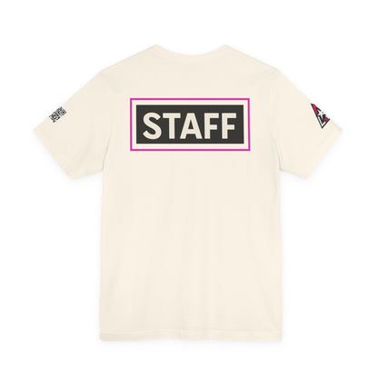 STAFF | Funny Bachelor Party Graphic Tee | VIP Nightlife Streetwear
