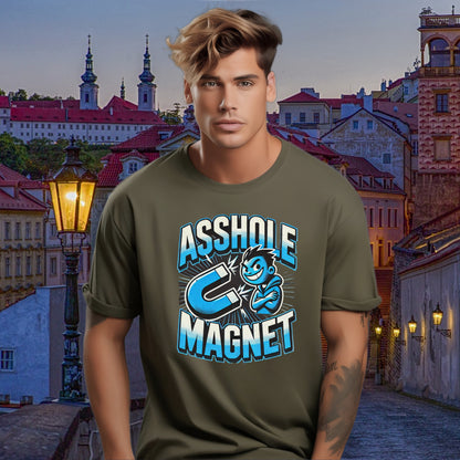 Asshole Magnet Graphic Tee Funny Slogan T-Shirt product
