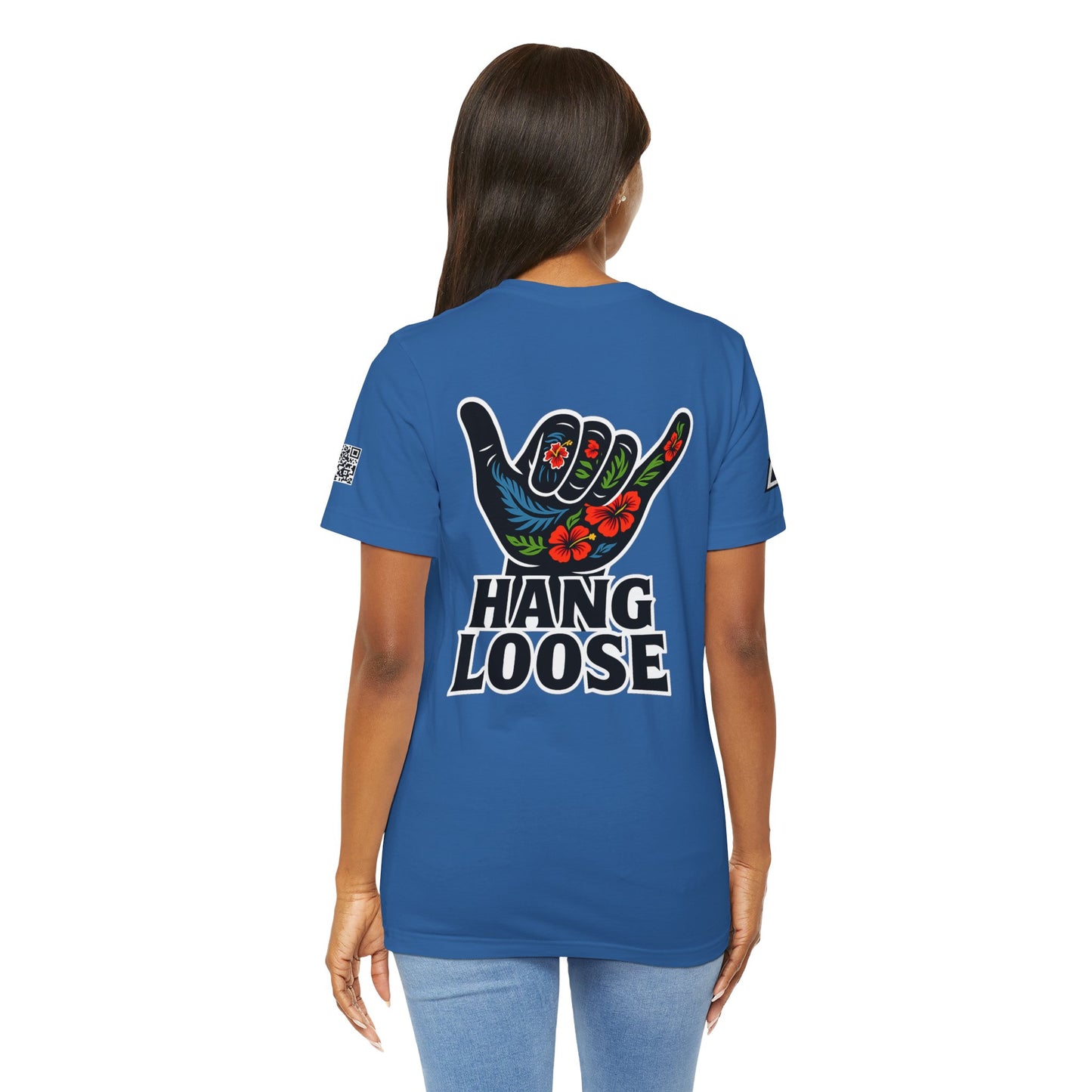 Hang Loose Graphic T-Shirt | Shaka Hand Tee | Tropical Surf Streetwear