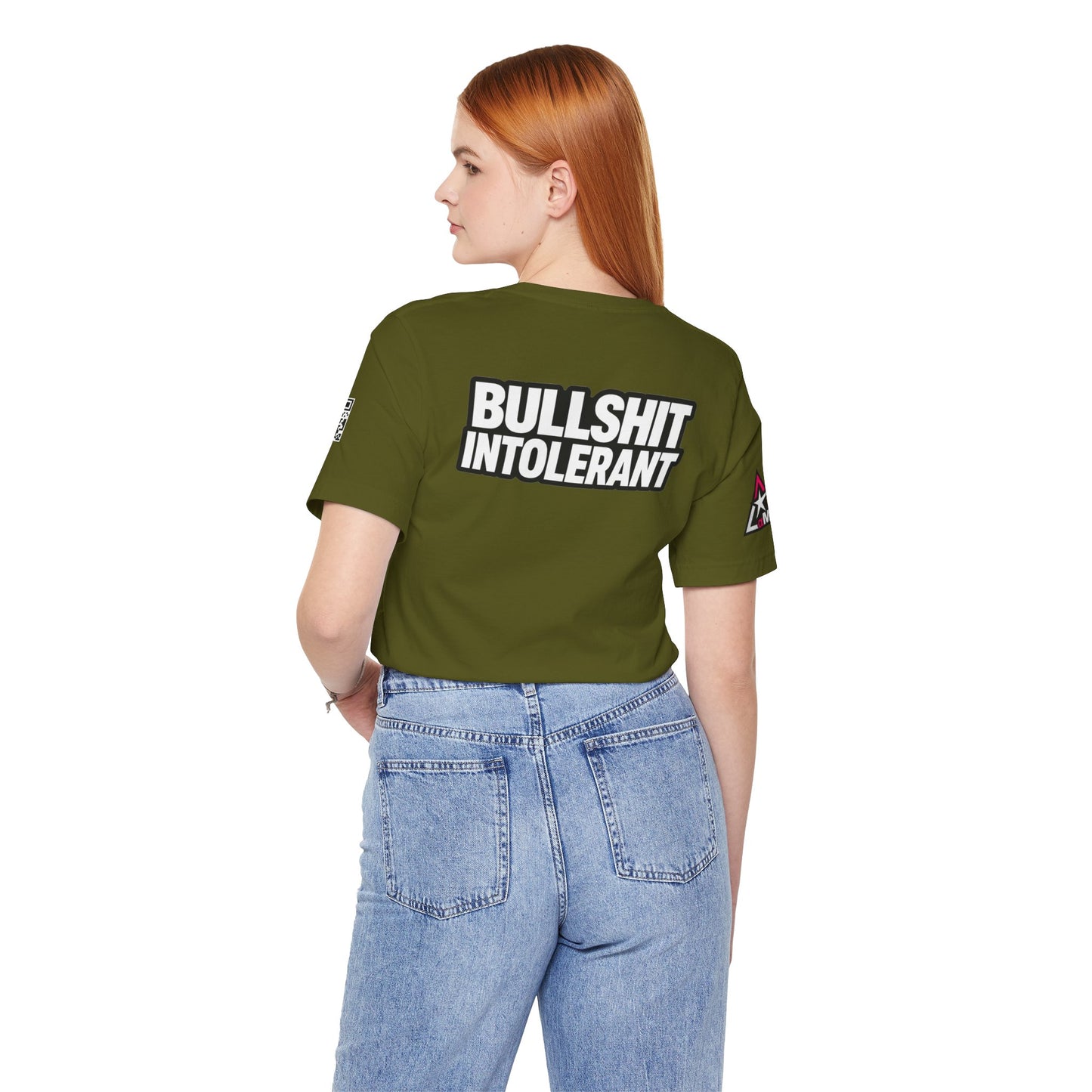 Bullshit Intolerant Graphic T-Shirt | Sarcastic No-BS Streetwear Tee