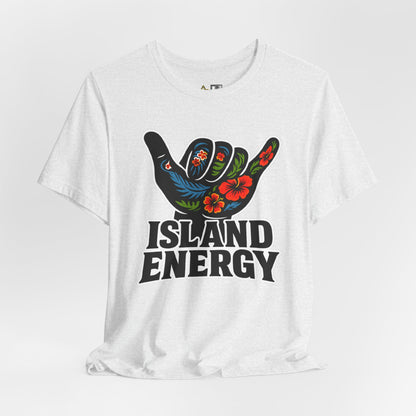 Island Energy Shaka Vibe – Unisex Streetwear Graphic Tee