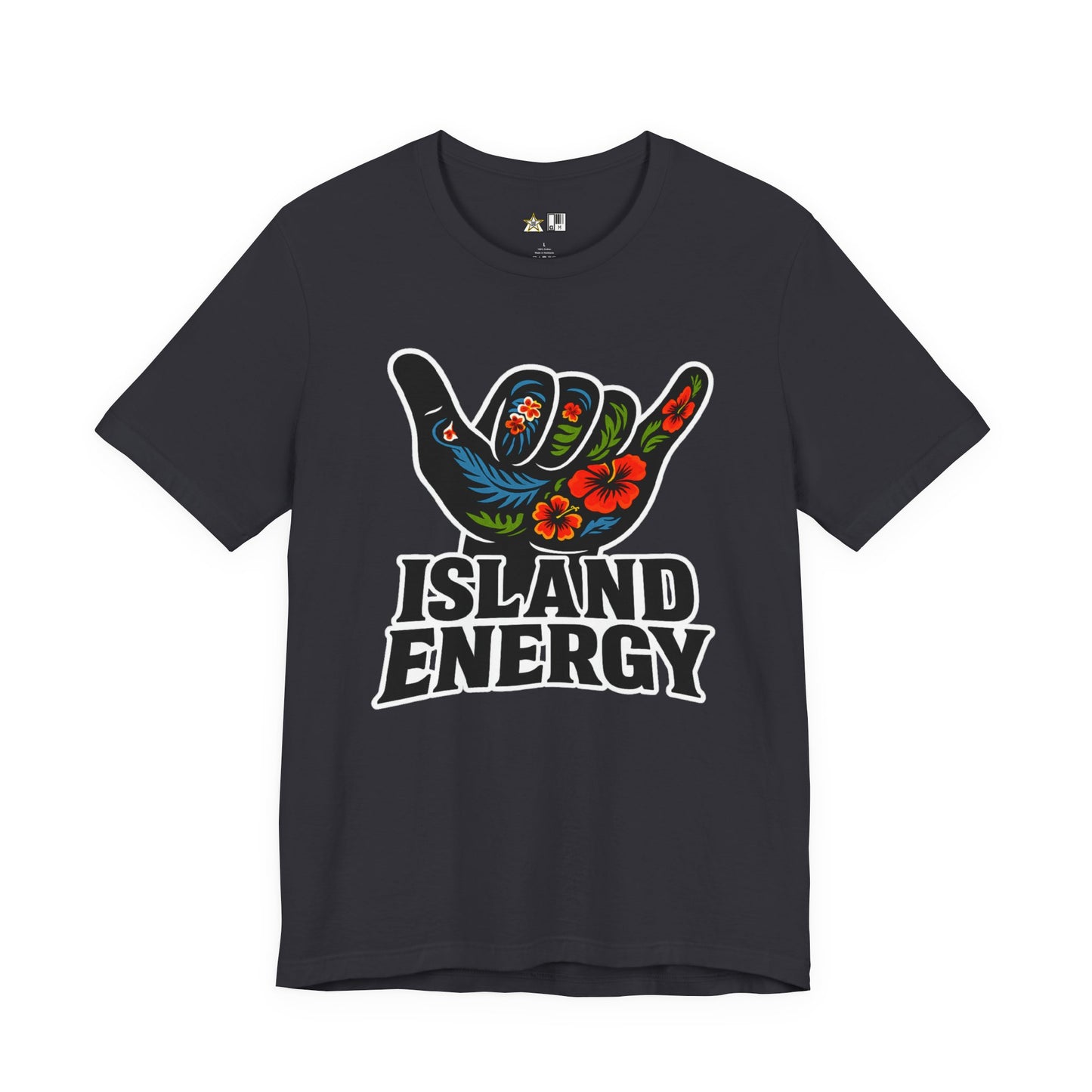 Island Energy Shaka Vibe – Unisex Streetwear Graphic Tee