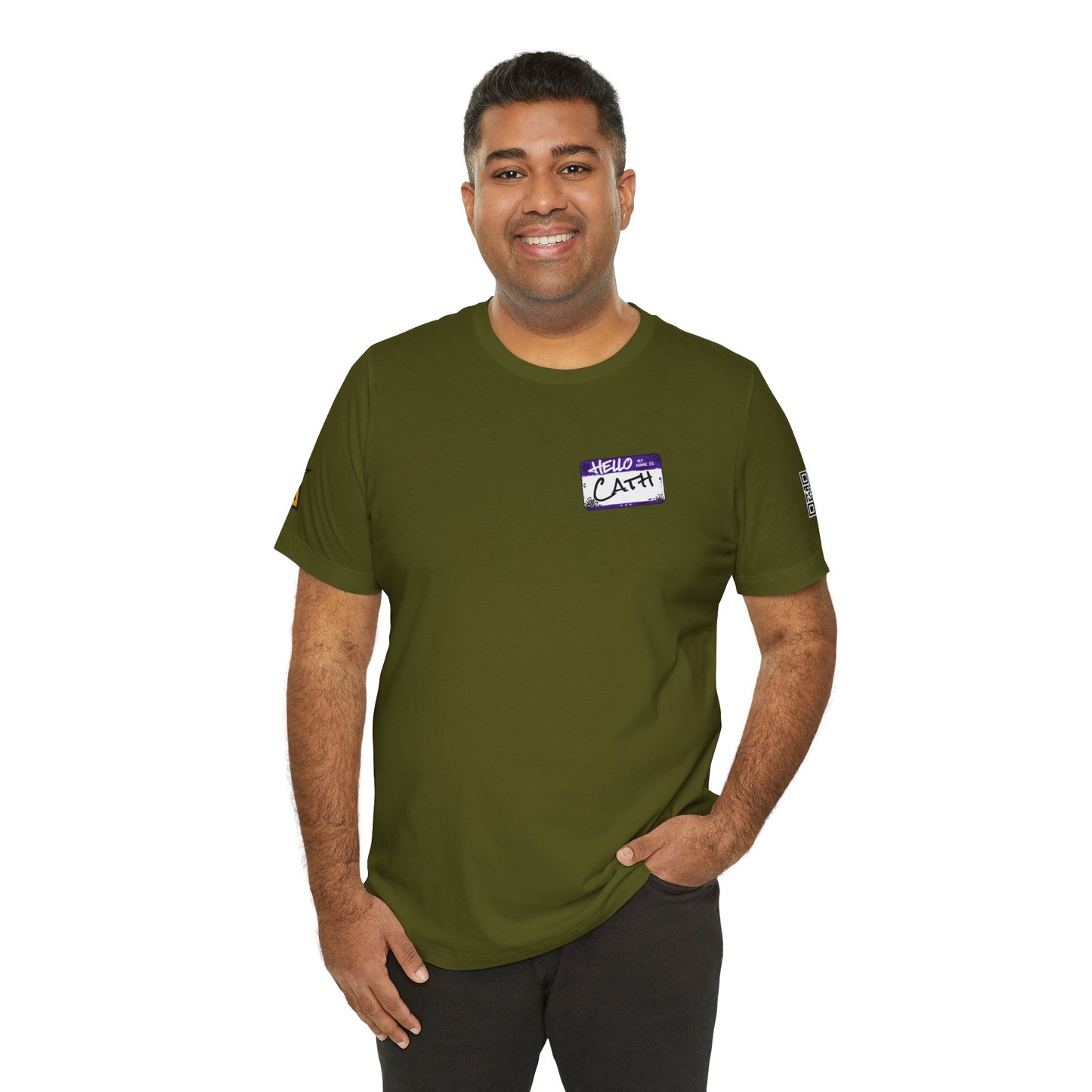 Custom Name Tag – Personalized Streetwear Graphic Tee