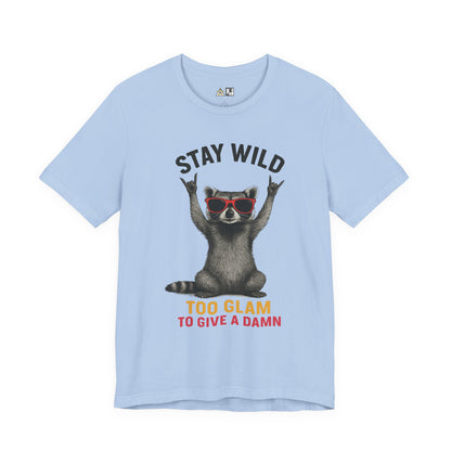 Stay Wild Glam Tee – Unisex Streetwear Graphic Tee
