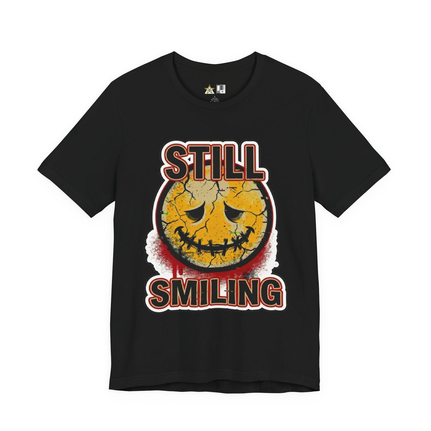 Still Smiling unisex streetwear graphic tee