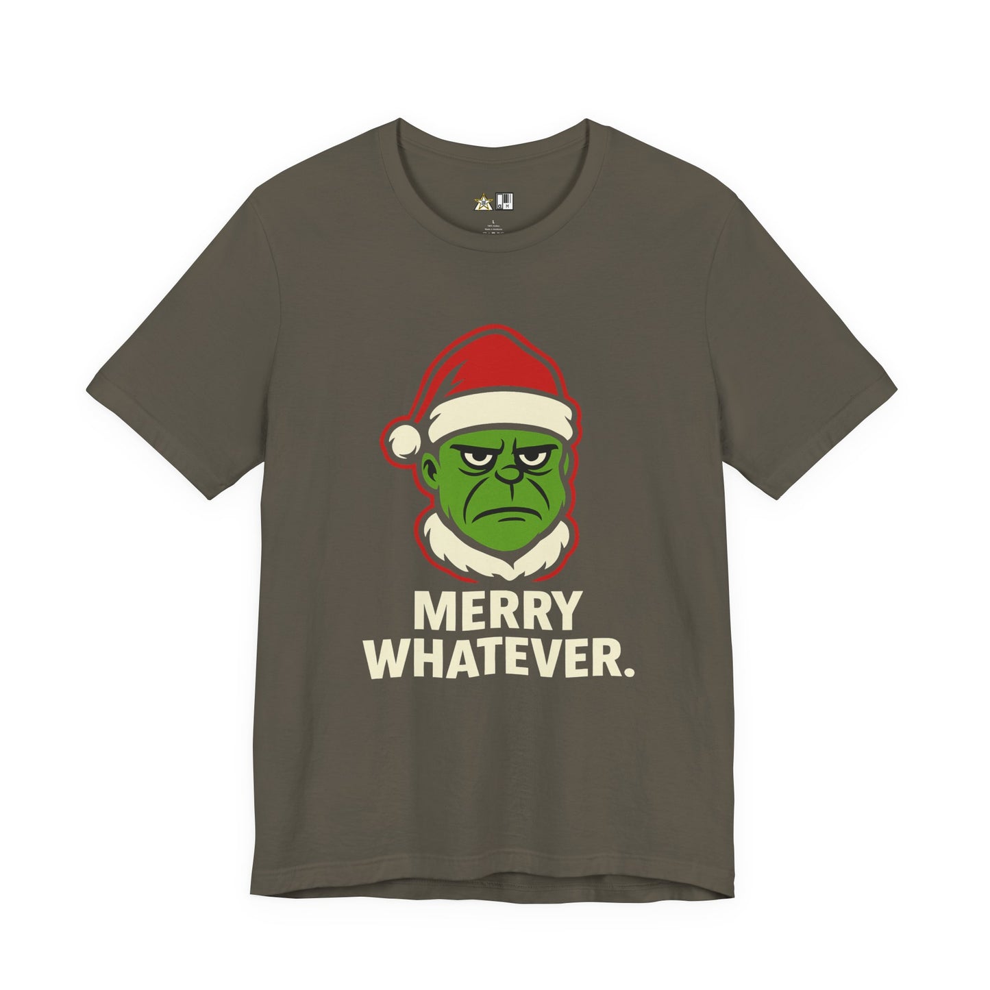 Merry Whatever – Unisex Bold Holiday Streetwear Tee