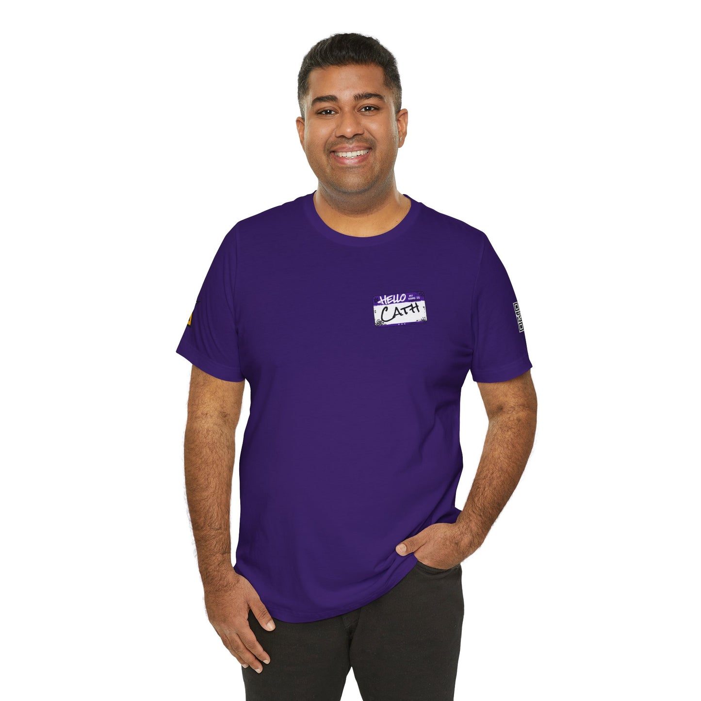 Custom Name Tag – Personalized Streetwear Graphic Tee