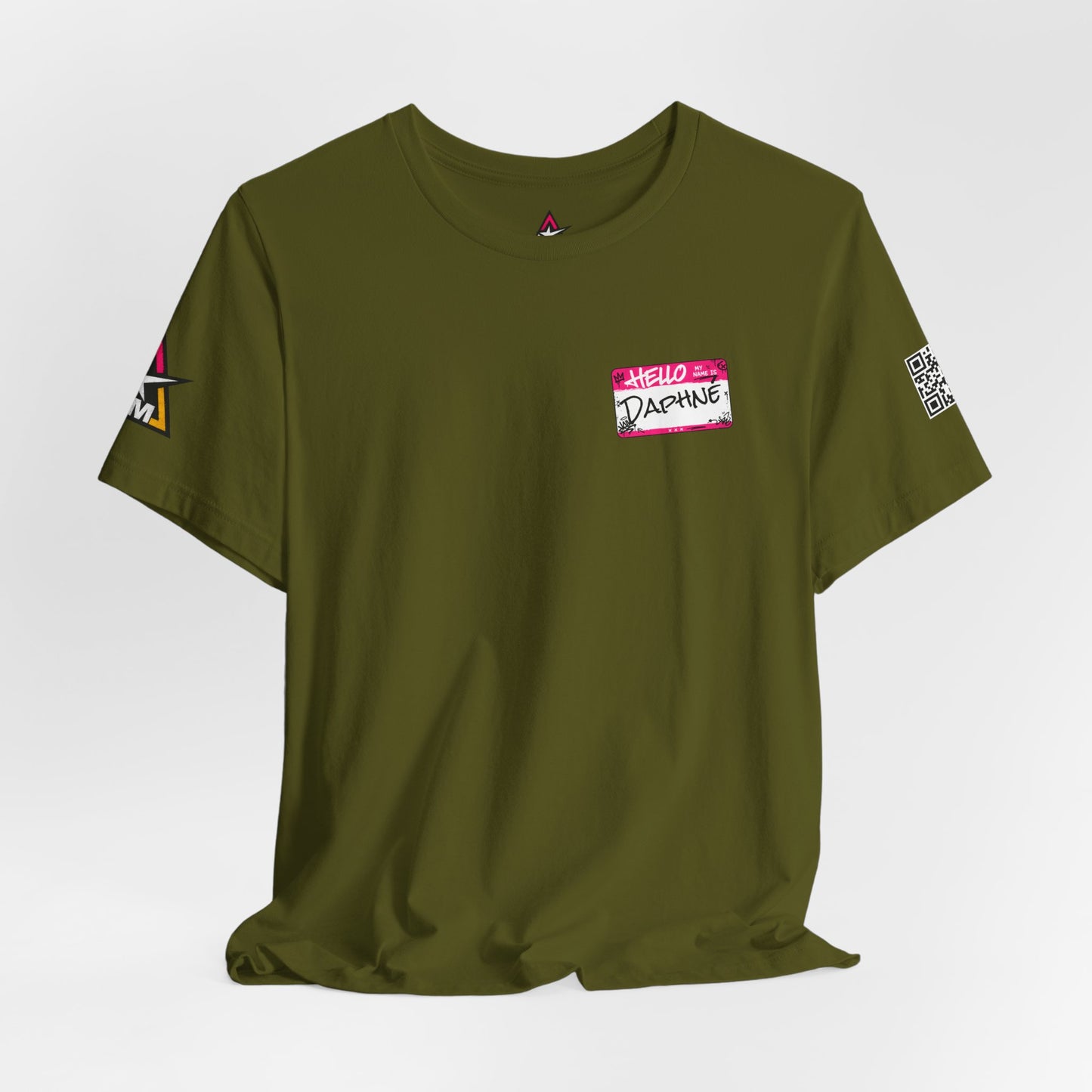 Custom Name Tag – Personalized Streetwear Graphic Tee