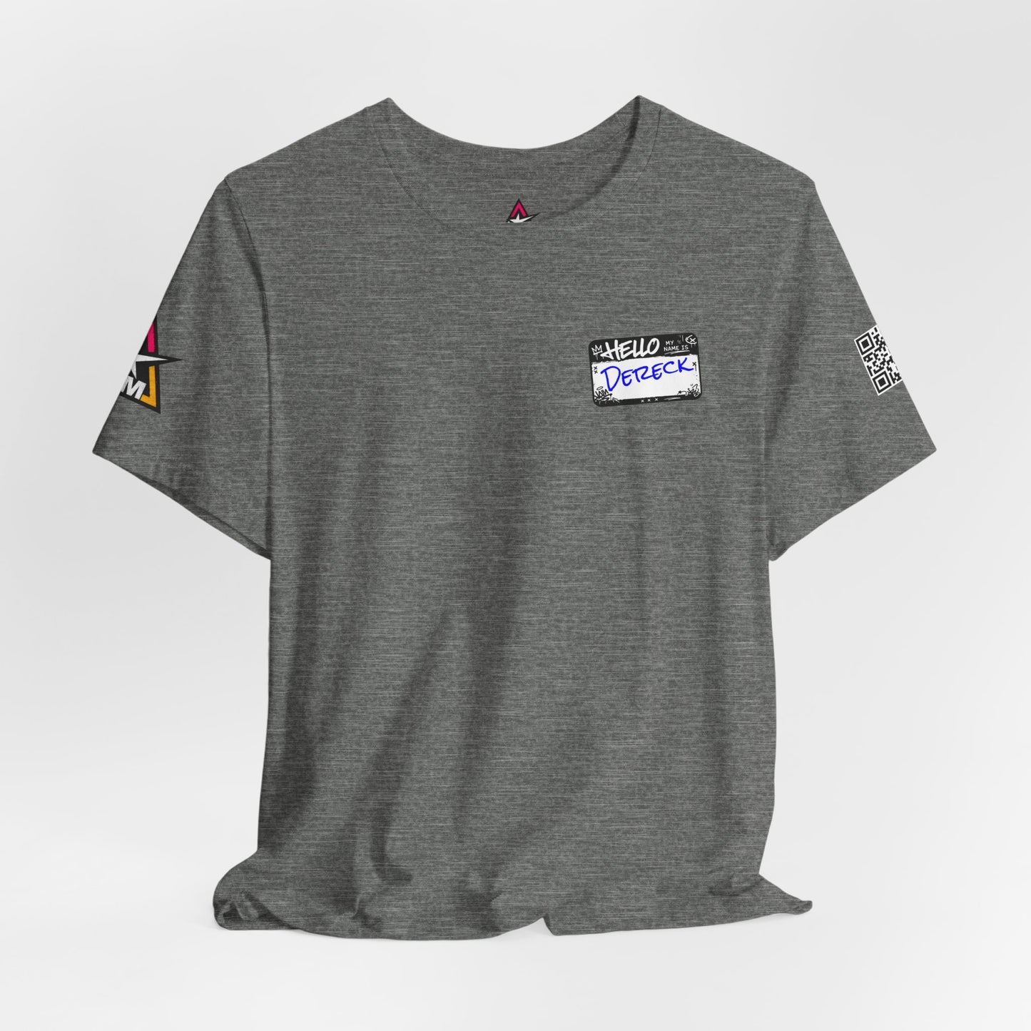 Custom Name Tag – Personalized Streetwear Graphic Tee