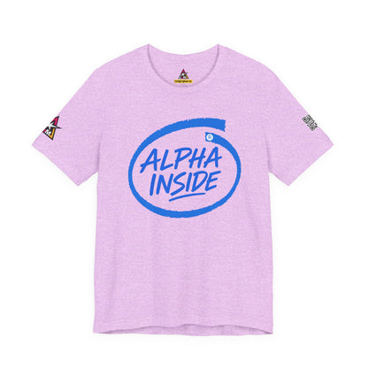 ALPHA INSIDE | Motivational Graphic Tee | Alpha Mindset Streetwear