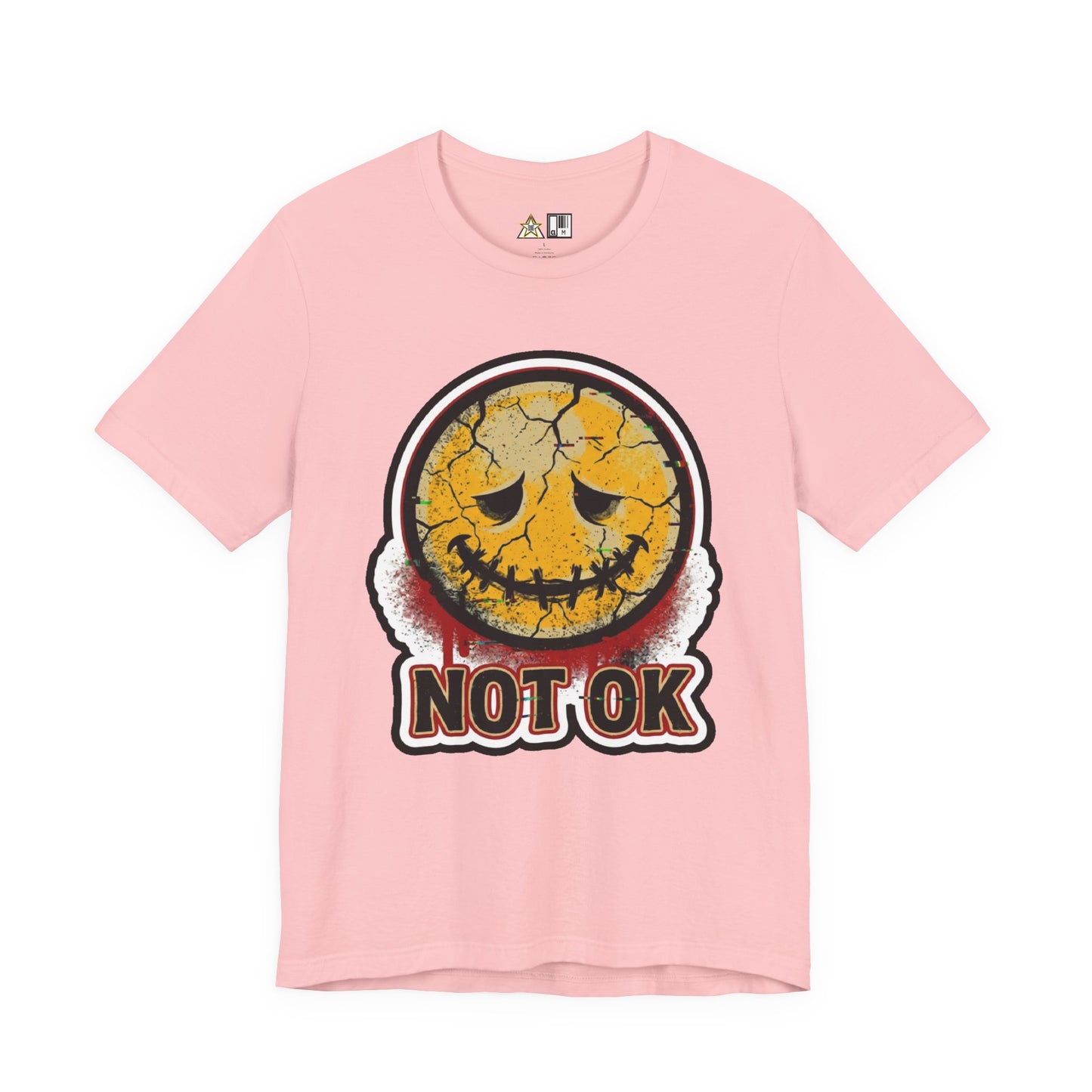 Not Ok unisex streetwear graphic tee