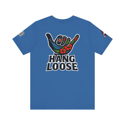 Hang Loose Graphic T-Shirt | Shaka Hand Tee | Tropical Surf Streetwear