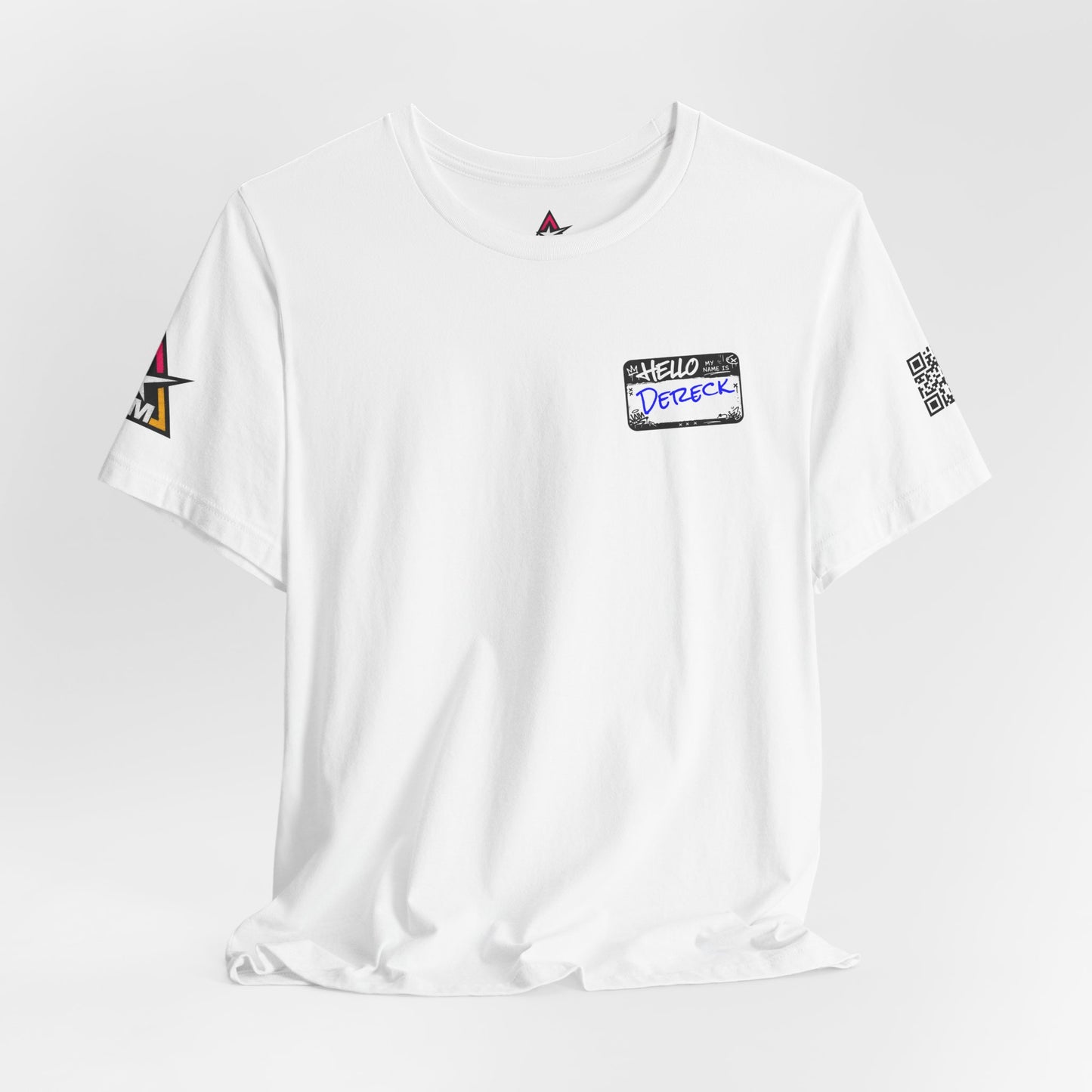 Custom Name Tag – Personalized Streetwear Graphic Tee
